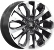 SKAD (Premium Series) 8-20(6-139,7)et38 67,1 KP007 (Pajero Sport 20) Diamond black gris (82168)