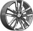 K&K (Premium Series) 8-20(5-112)et41 57,1 KP014 (Tiguan 20) Diamond Gloss Graphite (79390)
