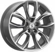 K&K (Premium Series) 7-18(5-114,3)et45 67,1 ��001 (Hongqi H5 II) Diamond Gloss Graphite (84284)