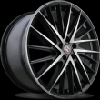 HARP 8,5-20(5-112)et35 66,6 Y-697 Satin Black W Machined Face And Tinted Clear