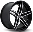 HARP 8-18(5-114,3)et35 72,6 Y-22 Satin Black Machined Face